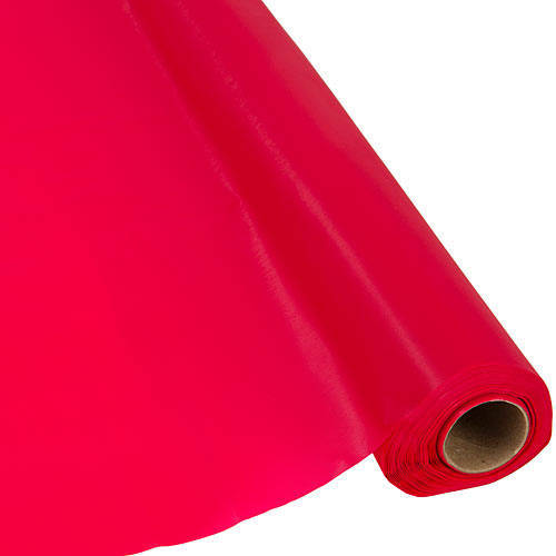 RED 40"x100' plastic tablerollTR40100RD